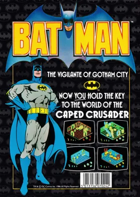 Batman (UK) (1990) [CARTOUCHE] box cover back